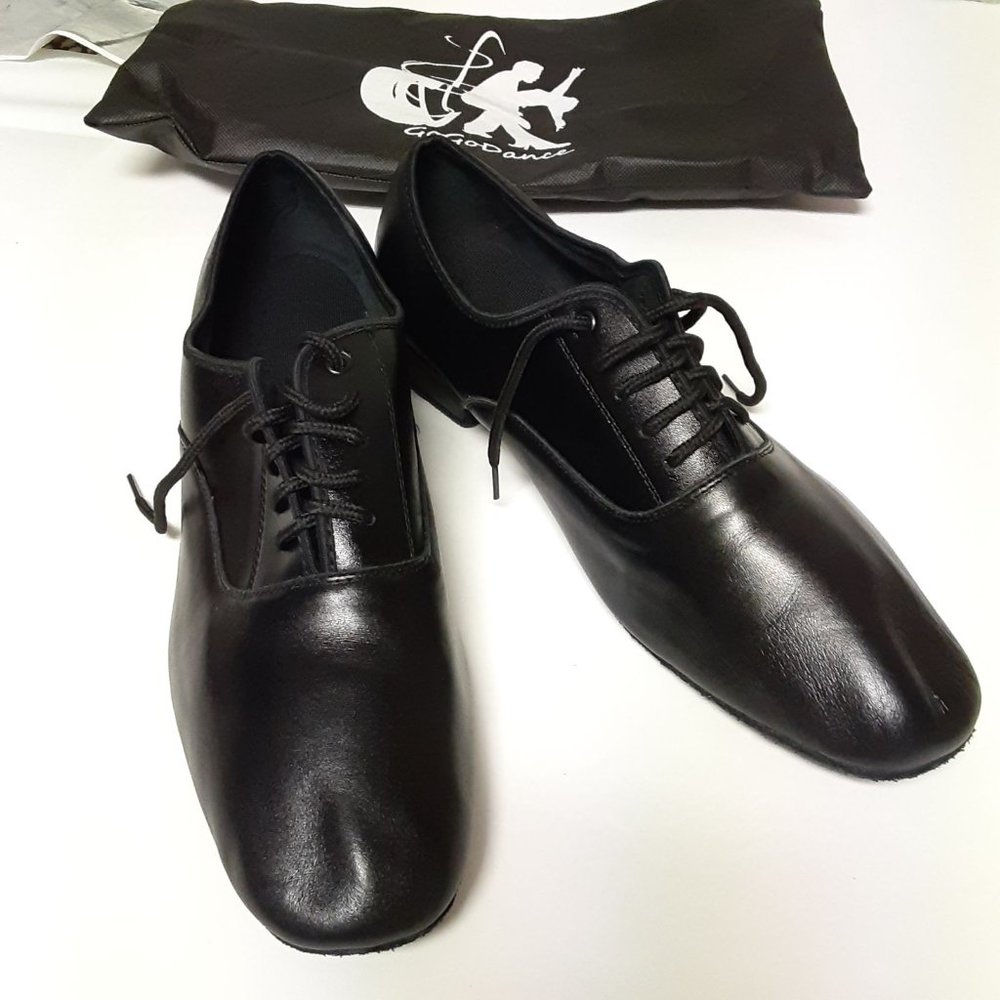 Mens GoGo Black Dancing Shoes  Lightweight 13/46